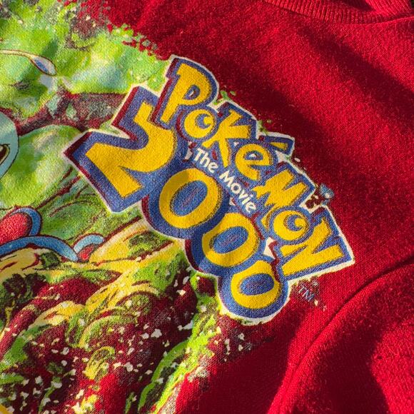 Official Nintendo Pokémon the Movie 2000 Kid’s Sweatshirt - Picture 3 of 6